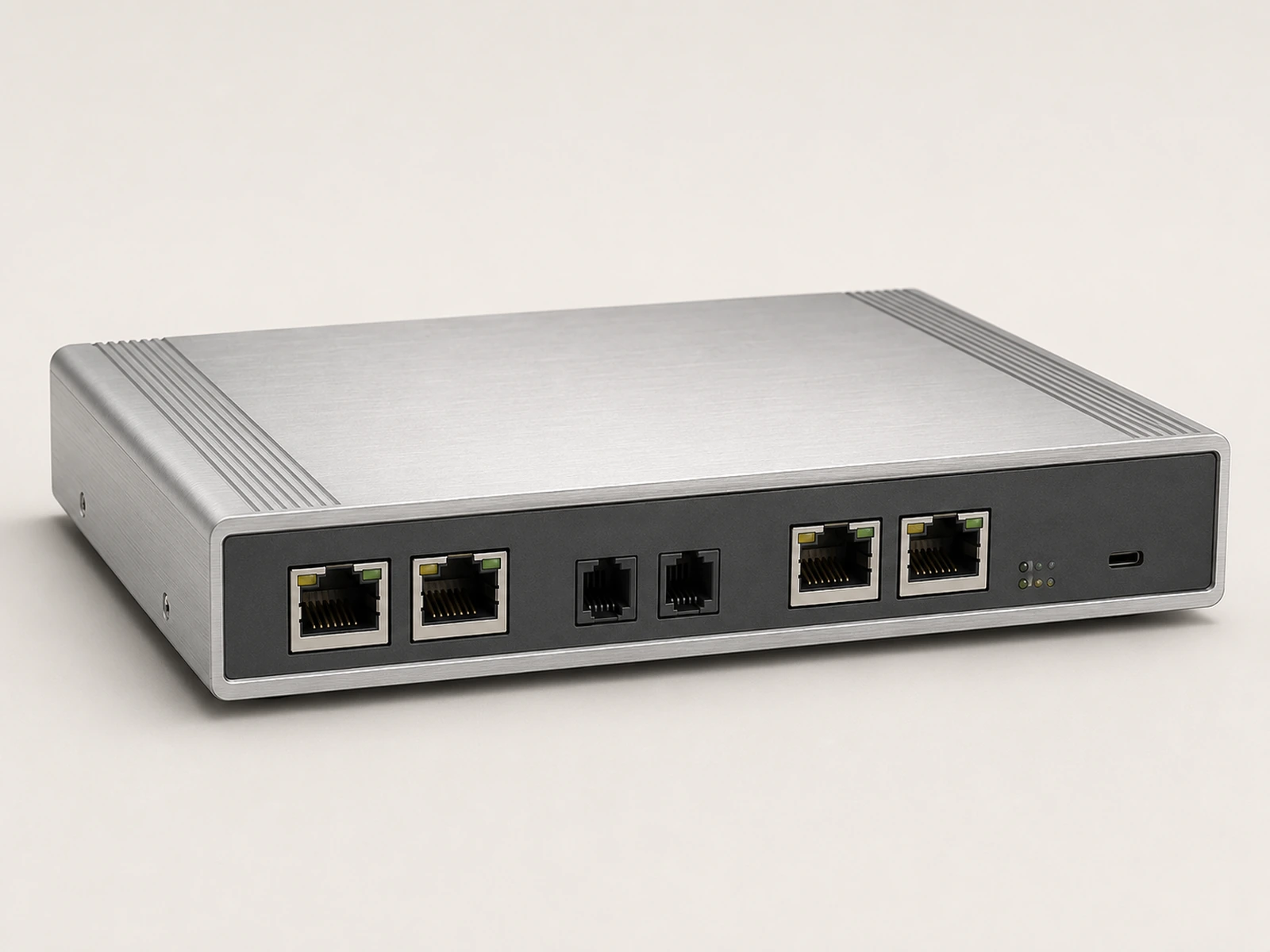 KI-generierte schematische Produktdarstellung: innovaphone IP411